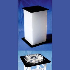 PENDIENTES  Prisma sin ventanas  80 pares giratorio<br>Medidas: 200 x 200 x 300 mm<br>